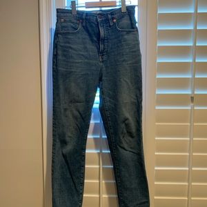 Madewell The Perfect Vintage Crop Jeans size 27